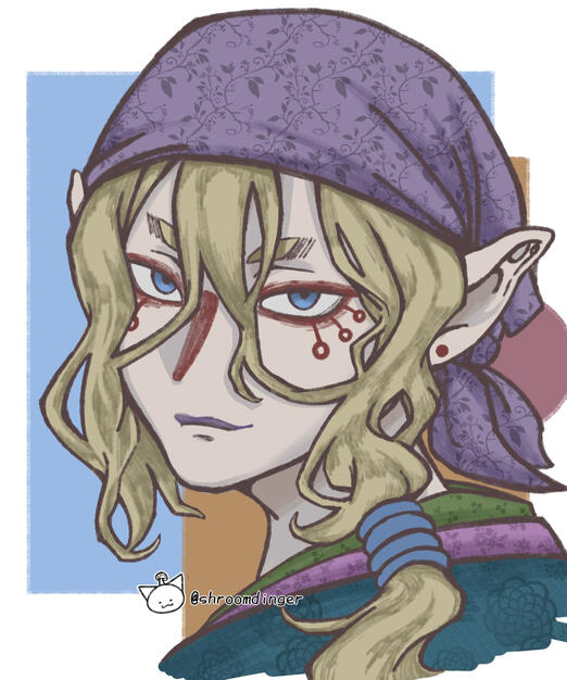 mononoke- medicine seller fanart